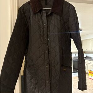 Barbour Quilted Green Jacket